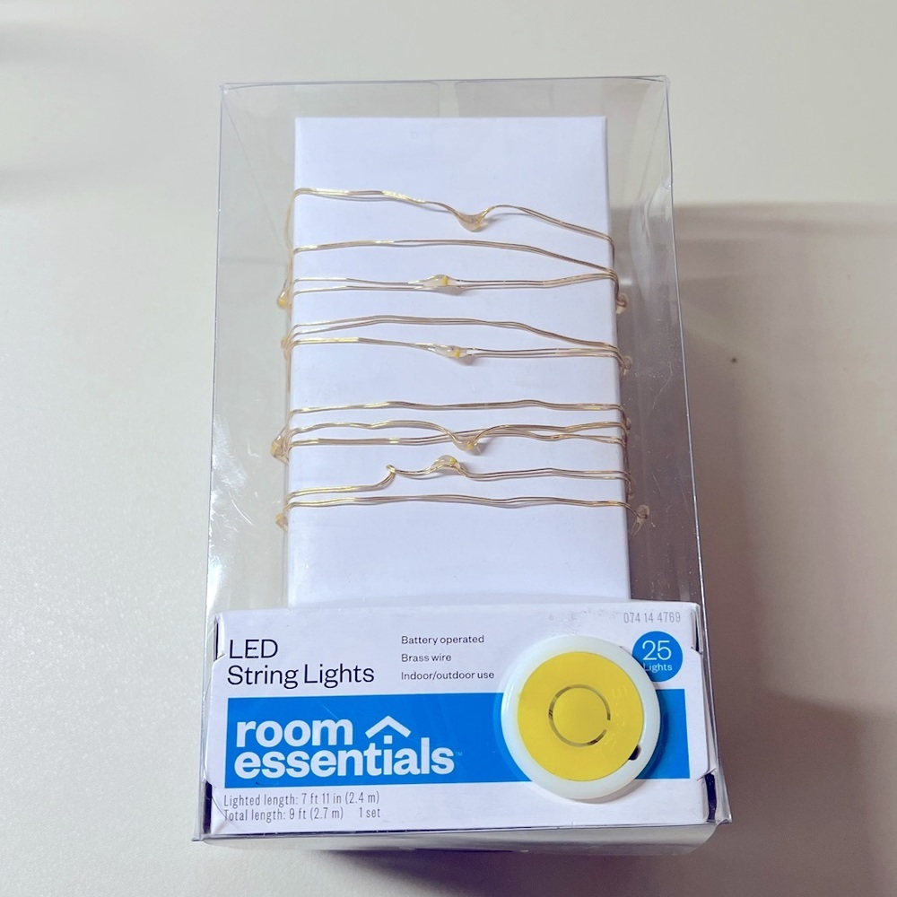 Room Essentials LED String Lights - NIB